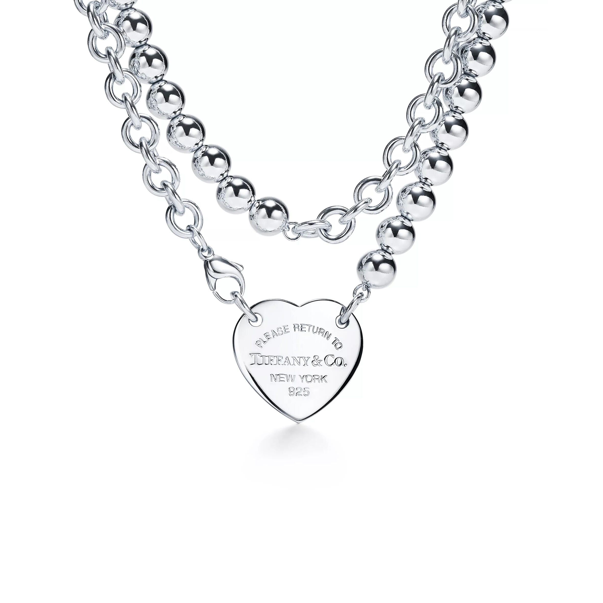 TIFFANY RETURN TO TIFFANY HEART TAG WRAP NECKLACE 68892538